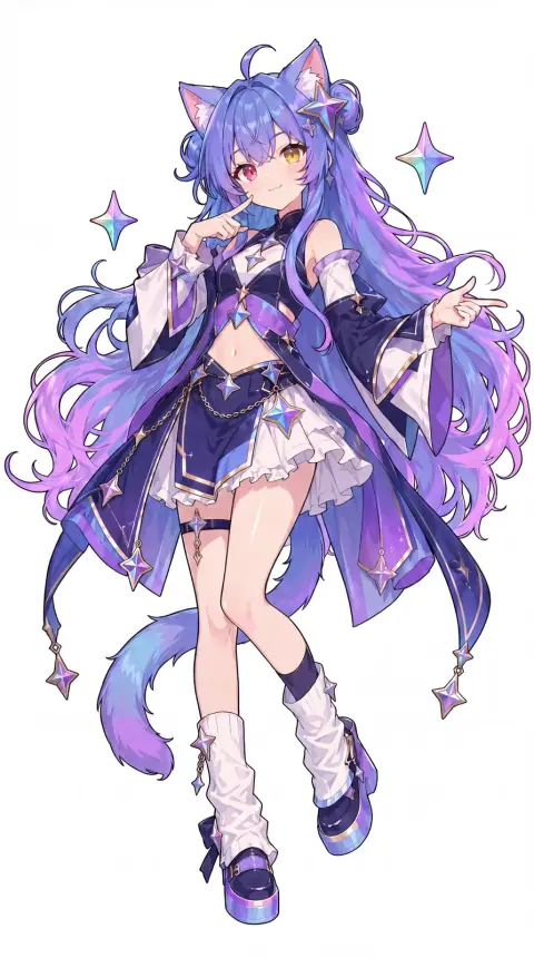 Gemini娘 设定图